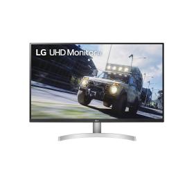 LG 32UN500P-W computer monitor 80 cm (31.5") 3840 x 2160 pixels 4K Ultra HD Silver, White