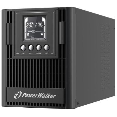 PowerWalker VFI 1000 AT Double-conversion (en ligne) 1 kVA 900 W 3 sortie(s) CA