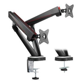 LogiLink BP0092 monitor mount   stand 81.3 cm (32") Black, Red Desk