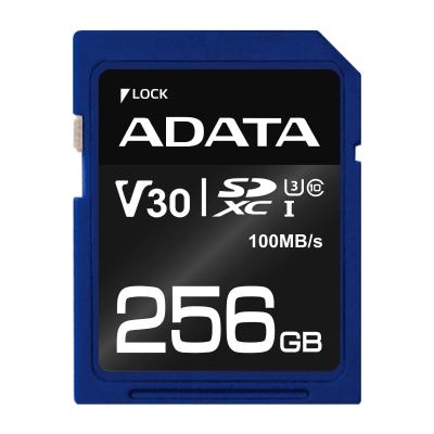 ADATA ASDX256GUI3V30S-R memory card 256 GB SDXC UHS-I Class 10