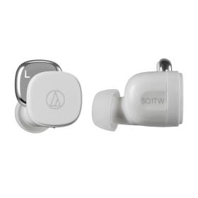 Audio-Technica ATH-SQ1TWWH écouteur casque True Wireless Stereo (TWS) Ecouteurs Appels Musique Bluetooth Blanc