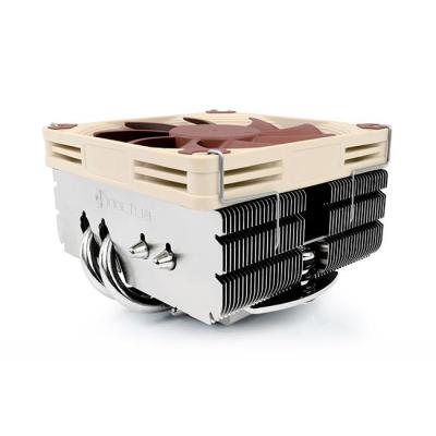 Noctua NH-L9X65 SE-AM4 computer cooling system Processor Cooler Beige, Brown, Stainless steel