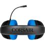 Corsair HS35 Auriculares Alámbrico Diadema Juego Negro, Azul