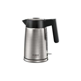 Bosch TWK5P480 electric kettle 1.7 L 2400 W Black, Stainless steel