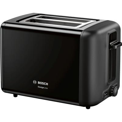 Bosch TAT3P423 Toaster 2 Scheibe(n) 970 W Schwarz