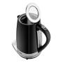 Eta ETA158790000 electric kettle 1.7 L 2200 W Black, Stainless steel