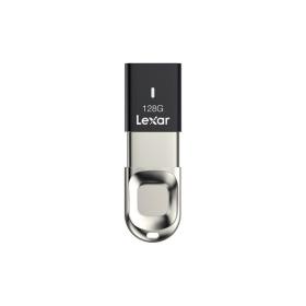 Lexar JumpDrive F35 unità flash USB 128 GB USB tipo A 3.2 Gen 1 (3.1 Gen 1) Nero, Acciaio inossidabile