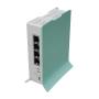 Mikrotik hAP routeur sans fil Gigabit Ethernet Monobande (2,4 GHz) Vert, Blanc