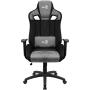 Aerocool EARL AeroSuede Universal gaming chair Black, Grey