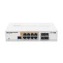 Mikrotik CRS112-8P-4S-IN switch di rete Gigabit Ethernet (10 100 1000) Supporto Power over Ethernet (PoE) Bianco