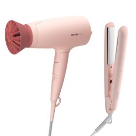 Philips 3000 series BHP398 00 hair styling tool Hair styling kit Warm Pink 1600 W
