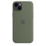 Apple iPhone 14 Plus Silicone Case with MagSafe - Olive