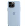 Apple Funda de silicona con MagSafe para el iPhone 14 Pro Max - Azul celeste