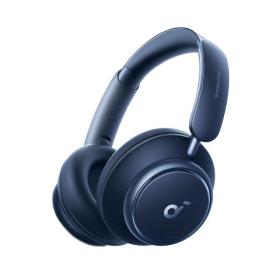 Anker Space Q45 Kopfhörer Verkabelt & Kabellos Kopfband Anrufe Musik USB Typ-C Bluetooth Blau