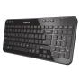Logitech Wireless Keyboard K360 teclado RF inalámbrico QWERTY Inglés Negro