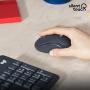 Logitech MK295 Silent Wireless Combo tastiera Mouse incluso USB QWERTY Inglese Grafite