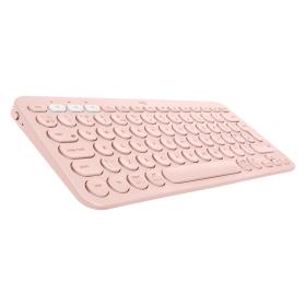 Logitech K380 Multi-Device teclado Bluetooth QWERTY Italiano Rosa