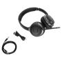 Targus AEH104GL écouteur casque Avec fil &sans fil Arceau Appels Musique USB Type-C Bluetooth Noir