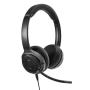Targus AEH104GL Kopfhörer & Headset Verkabelt & Kabellos Kopfband Anrufe Musik USB Typ-C Bluetooth Schwarz