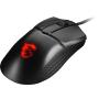 MSI CLUTCH GM31 LIGHTWEIGHT mouse Right-hand USB Type-A Optical 12000 DPI