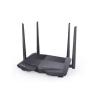 Tenda V1200 wireless router Fast Ethernet Dual-band (2.4 GHz   5 GHz) 4G Black