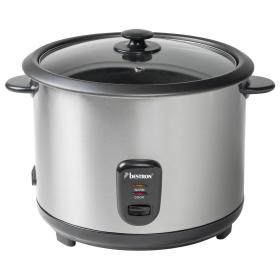 Bestron ARC280 rice cooker 2.8 L 1000 W Black, Stainless steel