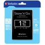Verbatim Portables Festplattenlaufwerk Store 'n' Go USB 3.0, 1 TB, Schwarz