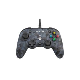 NACON Camo Pro Compact Controller Nero, Grigio USB Gamepad Analogico Digitale PC, Xbox One, Xbox One S, Xbox One X, Xbox Series