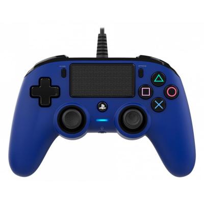 NACON PS4OFCPADBLUE Gaming-Controller Blau USB Gamepad Analog   Digital PC, PlayStation 4