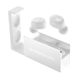Monster Clarity 510 Kopfhörer True Wireless Stereo (TWS) im Ohr Musik Alltag Bluetooth Schwarz, Silber