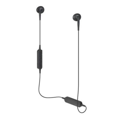 Audio-Technica ATH-C200BT Kopfhörer Kabellos im Ohr Mikro-USB Bluetooth Schwarz