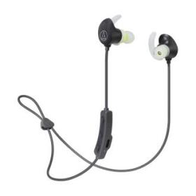 Audio-Technica ATH-SPORT60BT auricular y casco Auriculares Inalámbrico Dentro de oído, Banda para cuello Música Bluetooth Negro