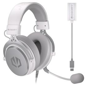 ENDORFY VIRO Plus USB Onyx White Headset Wired Head-band Music Everyday