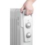 Clatronic RA 3735 Indoor White 1500 W Oil electric space heater