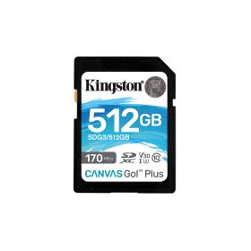 Kingston Technology Canvas Go! Plus 512 GB SD UHS-I Class 10