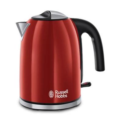 Russell Hobbs 20412-70 electric kettle Black, Red, Stainless steel