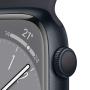 Apple Watch Series 8 OLED 45 mm Negro GPS (satélite)