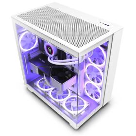 NZXT H9 All white Midi Tower Weiß