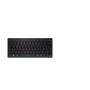 CHERRY KW 9200 MINI teclado USB + RF Wireless + Bluetooth QWERTY Inglés Negro