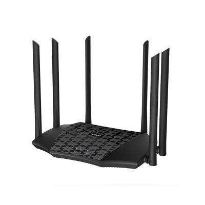 Tenda AC21 router inalámbrico Gigabit Ethernet Doble banda (2,4 GHz   5 GHz) 4G Negro
