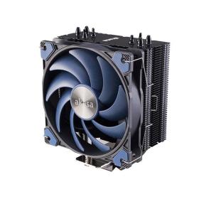 Akasa Alucia H4 Processor Air cooler 12 cm Black, Blue 1 pc(s)