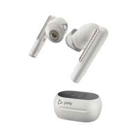 POLY Voyager Free 60+ Kopfhörer Kabellos im Ohr Büro Callcenter Bluetooth Weiß