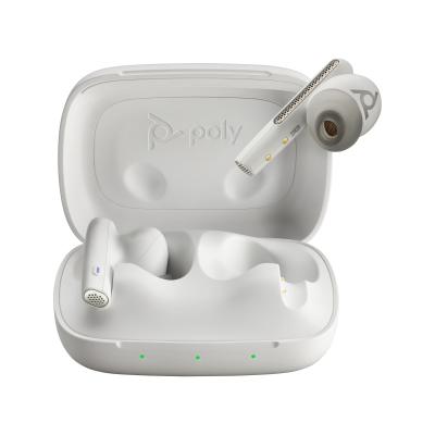 ▷ POLY Voyager Free 60 Kopfhörer Kabellos im Ohr Büro/Callcenter Bluetooth  Weiß | Trippodo