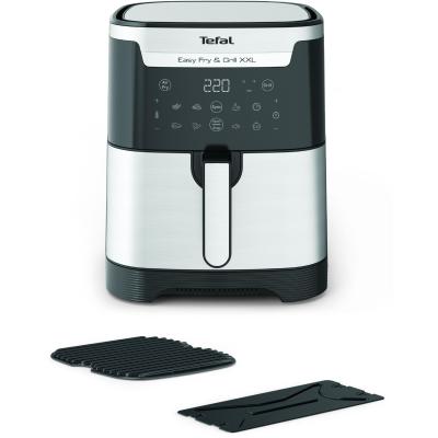 Tefal Easy Fry & Grill EY801D 6.5 L Stand-alone 1650 W Hot air fryer Black, Stainless steel