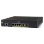 Cisco C927-4P router Gigabit Ethernet Negro