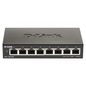 D-Link DGS-1100-08V2 commutateur réseau Géré L2 Gigabit Ethernet (10 100 1000) Noir