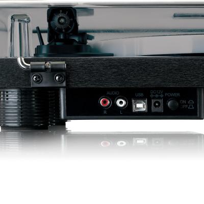 Lenco LS-400: tocadiscos con USB, Bluetooth y altavoces integrados
