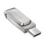 SanDisk Ultra Dual Drive Luxe lecteur USB flash 1000 Go USB Type-A   USB Type-C 3.2 Gen 1 (3.1 Gen 1) Acier inoxydable