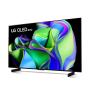 LG OLED evo OLED42C34LA.API Fernseher 106,7 cm (42 Zoll) 4K Ultra HD Smart-TV WLAN Silber