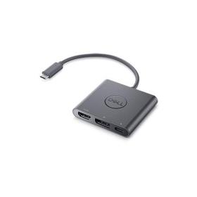 DELL USB-C-an-HDMI- DP-Adapter mit Stromdurchführung